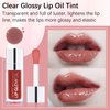 sefudun Lip Glow Oil-Moisturizing Lip Gloss -Hydrating Lip Glow Oil Long Lasting Waterproof Lip Tint Set Lip Stain(ROSE)