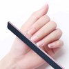 LNAUJS Portable Manicure Tools Kit, 8 Pack Nail File and Buffer Block with 100/180 Grit, Black Nail Pedicure File for Sanding, Buffing, Grinding and Polishing