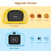Kids Camera, Camera for Kids 3-12, Kids Digital Camera for Boys and Girls, with 32G SD Card, Toddler Camera with 2.4-Inch Screen for Kids at Birthday, Christmas (Pure Yellow)