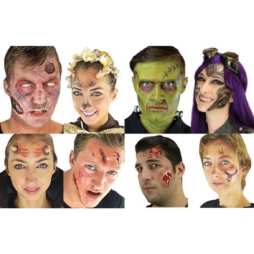 Morris Costumes Maggots 3D-Fx Makeup Kit