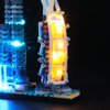 BRIKSMAX Led Lighting Kit for Architecture Dubai - Compatible with Lego 21052 Building Blocks Model- Not Include The Lego Set