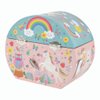 Floss & Rock 43P6388 Rainbow Fairy Musical Box Oval Shape Jewelry