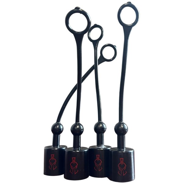 Thor's Lightning Air Systems Dynamo Lock-On Air Chuck Covers for Air Compressor Lines - Pack of 4