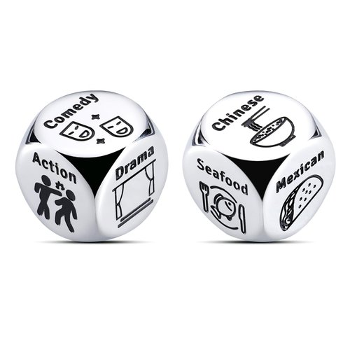 Stocking Stuffers for Men Women Christmas Valentine's Gifts for Him Her Boyfriend Husband Santa Swap Gift Exchange Funny Dice White Elephant Gifts Date Night Gifts