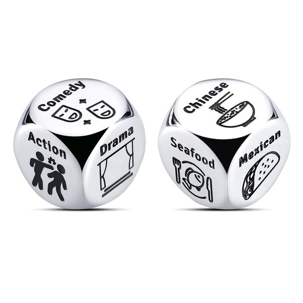 Stocking Stuffers for Men Women Christmas Valentine's Gifts for Him Her Boyfriend Husband Santa Swap Gift Exchange Funny Dice White Elephant Gifts Date Night Gifts