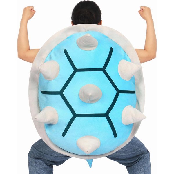 30 Inch Wearable Turtle Shell Pillows, Giant Tortoise Plush Pillow Turtle Shell Gift Stuffed Animal Costume Plush Toy Funny Dress Up, Creative Gifts for Adlut Kids Birthday Home Decor (Blue)