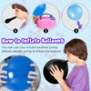 LovesTown 70PCS Video Game Balloon Garland Kit, Video Game Backdrop Table Covers Blue Birthday Balloon Arch Party Decorations for Party Birthday Supplies