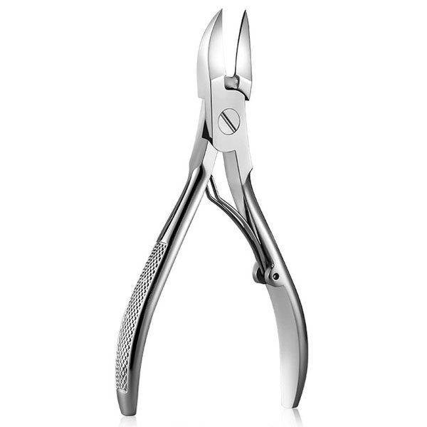 Podiatrist Nail Clippers, Professional Thick & Ingrown Toenail Clippers for Men & Seniors,Pedicure Clippers Toenail Cutters, Super Sharp Curved Blade Grooming Tool