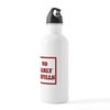 CafePress Pharmacy No Early Refills Stainless Water Bottle 1.0L (34 oz) Stainless Steel Water Bottle