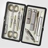World No. 1. Three Seven (777) Travel Manicure Grooming Kit Nail Clipper Set (10 PCs, TS-2100BC), MADE IN KOREA, SINCE 1975.