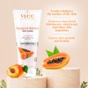 VLCC Papaya & Apricot Face Scrub for Sensitive Skin | Mild Exfoliating Cleanser for Daily Use | Removes Dead Skin | Enhances Skin Tone & Texture | 2.82 Oz/80 g