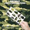 100 PCS Tank Military Temporary Tattoos Themed Birthday Party Decorations Favors Supplies Decor Army Camo Camouflage Soldier Tattoo Stickers Gifts For Game Boys Girls Classroom School Prizes Christmas
