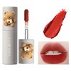 ICE LOVE Matte Velvet Lip Gloss, Velvet Fog Lip Muddy Texture,Long Lasting,Non-Stick Cup,Waterproof Feminine Lipstick, for Lips and Cheeks. (Orange)