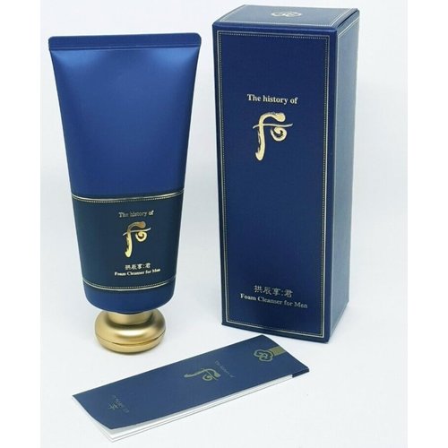 THE HISTORY OF WHOO Gongjinhyang Ja Yang Korea Foam Cleanser for Men 180ml/ 6.08 fl oz