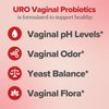 O Positiv URO Vaginal Probiotics for Women pH Balance with Prebiotics & Lactobacillus Probiotic Blend - Vaginal Health Supplement - Promote Healthy Vaginal Odor & Vaginal Flora, 60 Count (Pack of 1)