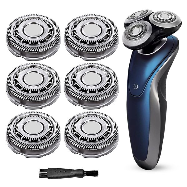 Norelco 6000 Replacement Blades - Philips Norelco Series 6000 Replacement Heads Blades, Philips Norelco Blades Replacement, Philips Norelco 6000 Series, SH60 Philips Norelco Replacement Heads SH60/72