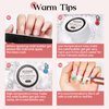 MIZHSE Solid Builder Gel for Nails: Non-Sticky 3D Sculpting Gel Hard Gel with U V Lamp, Clear Gel Builder Nail Gel Art Carving Gel Modeling Gel Nail Extension Soak Off U V/LED Nail Art Salon Home DIY