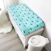 Changing Pad Cover for Boys Girls 2 Pack, Comfy & Breathable Changing Table Cover for 32''x16" Changing Table Pads, Diaper Changing Pad Cover, Aqua