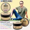 Smooth Viking Hair Paste for Men - Hair Styling Cream with Minimal Shine & Medium Hold Hair Products for Men, Hair Cream for Men, Styling Paste for Textured Messy Hairstyle - Made in USA, 2oz