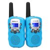 Retevis RT388 Walkie Talkies for Kids,Toys Gifts Kids Walkie Talkie,Long Range FRS Radio for Boys Girls Aged 6-12,Gift Stocking Stuffers(Blue 1 Pair)