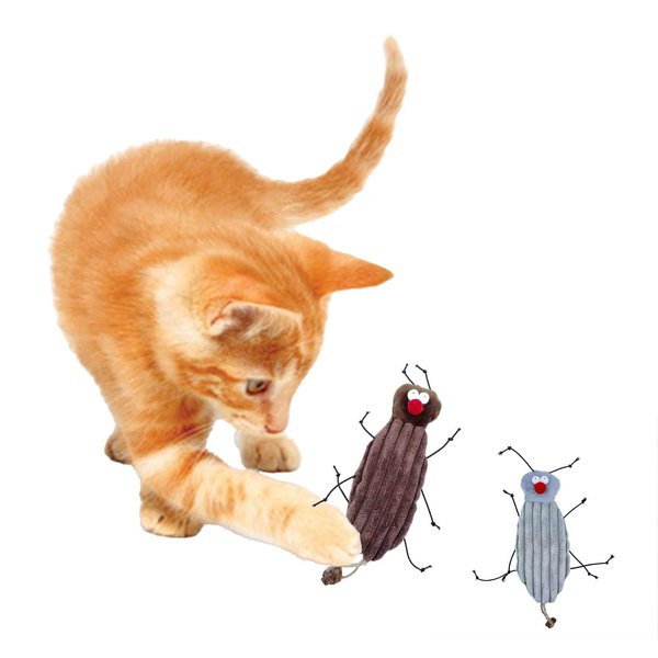 Pawdea Catnip Toys for Cats with Organic Silvervine, Cat Kicker Toys for Indoor Cats, Cat Toys with Catnip, 7inch Cat Chew Toy, Kitten Chew Toys Teething Cat Toys(Coffee)