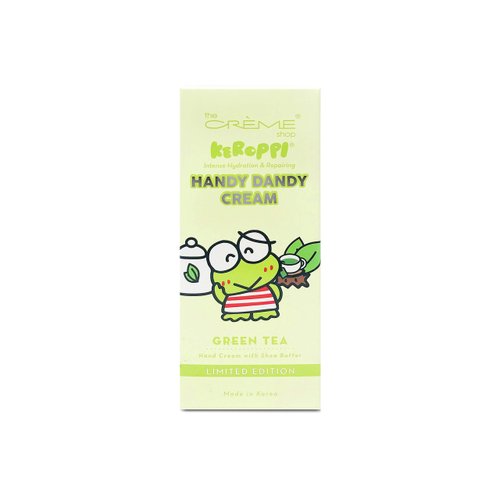 The Crème Shop Korean Cute Scented Pocket Portable Soothing Advanced Must-Have on-the-go - The Crème Shop x Sanrio Hello Kitty Handy Dandy Cream (Green Tea)