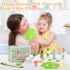 Ehome Wooden Makeup Toy Set for Toddler c Wood Learning Toys, Play Spa Set with Face Mask Christmas Birthday Gifts for 3-8 Years Old