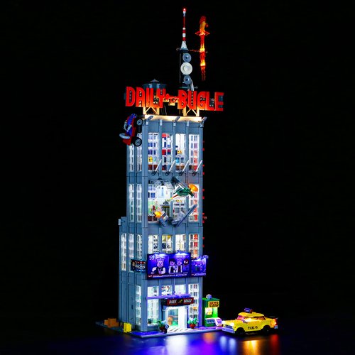 YEABRICKS LED Light for Lego-76178 Daily Bugle Building Blocks Model (Lego Set NOT Included)