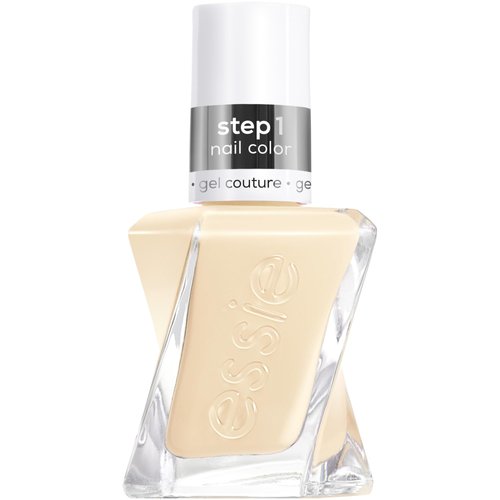 essie Gel Couture Longwear Nail Polish, Summer 2020 Sunset Soiree Collection, Soft and Sophisticated Yellow Nail Color With A Cream Finish, atelier at the bay, 0.46 fl oz (packaging may vary)