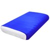 Ntomtuex Sensory Bed Sheet for Kids Compression Reduced Pressure Weighted Blanket to Keep Nice Sleeping Comfortable with Light Breathable Polyester, Blue, 38"x60"