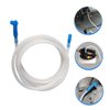 SOESFOUFU Brake Hose Brake Lines Silicone Tubing Brake Oil Bleeder Connector Brake Bleeder Hose Cafe Racer Motorcycle Silicone Tube 5/16 Tubing Tygon Tubing Clear Hose Brake Fluid Rubber Car