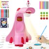 CWYQ Kids Drawing Projector Toys for Boys Girls Ages 3-8 Art Sketch Projector Tracing Drawing Kit with Space Rocket Ship Toys for 3 4 5 6 7 8 Year Old Kids Gifts