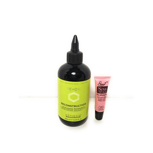 Maxima Esthesia Re.Oil Reconstruction Oil 250ml /8.45 oz -Free Starry Lip Plumping Gloss 10ml