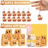 BOIKOKY 110Pcs Fox Birthday Decorations Fox Party Favors with Slap Bracelets Keychain Temporary Tattoo Stickers Badges Gift Bags for Kids Woodland Baby Shower Jungle Safari Party Supplies