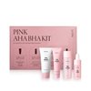 Nacific Pink AHA BHA Kit (Cleansing Foam, Toner, Serum, Cream) Travel Size Skin Care Set
