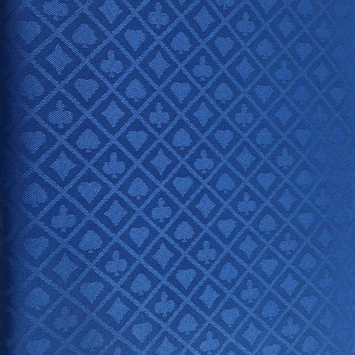 Yuanhe 108X60 Inch Section of Suited Poker Table Speed Cloth (Blue)
