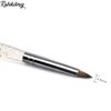 Rolabling Size 2# Black 100% Kolinsky Sable Acrylic Nail Art Brushes UV Gel Nail Painting Pen Brushes (Size 2)