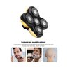 Replacement Shaver Head Blade,5 Heads Beard Replacement Blade,Universal Easy Install Electric Razor Shaver Head for Head and Face