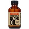 Simply Great Beard Oil - BARBERSHOP Scented Beard Oil - Beard Conditioner 3 Oz Easy Applicator - Natural - Vegan and Cruelty Free Care for Beards - Gifts for Men