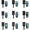 11 Piece Magnet Nail Art Polish Tool Set, Cat Eye Gel Polish 3d Gel Nails Cat Eye Plastic Tool-Suitable for DIY 3d Magnetic, Salon, Studio or Home