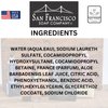 San Francisco Soap Company Scented for Men Dark Rum and Spice Hand and Body Wash