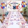 Baseball 1st Birthday Party Supplies for 20 Guests, Disposable Tableware Set includes Rookie of The Year Paper Plates, Tablecloth, Napkins and Forks for Boys Baby First Baseball Party Decorations