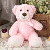 MorisMos 3 Packs Teddy Bears Bulk Stuffed Animals, Cute Small Teddy Bear Plush Toys, Little Stuffed Bear for Kids on Centerpiece Baby Shower, 14 Inches, Pink, Purple, White