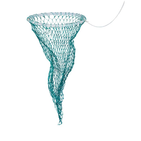 DU-BRO Fishing E/Z Load Chum Bag - Hassle-Free Chum Bags for Saltwater Fishing - 14” Wide - 6ft Rope Included - Green Bait Bag - Fishing Mesh Bag
