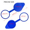 Windshield Washer Fluid Reservoir Cap, Windshield Wiper Fluid Cap, Fluid Reservoir Cap, Windshield Washer Fluid Cap, Replacement Cap KT1Z17632A, CP9Z-17A605-A Compatible with 2012-2018 Ford Focus