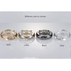 Crystal Glass Ashtray, Cigar Cigarettes Ashtray Holder Home Office Desktop Tabletop Decoration,Crystal Gold