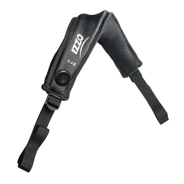 IZZO Golf Sidewinder Speaker Golf Bag Strap, Black