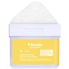 DERMAL Vitamin Toner Pad - Korean Toner Pad for Antioxidant & Skin Glow Radiance Improvement with Vitamin C - Vegan Pure Cotton Square Pads - High Capacity, 120 Sheets