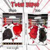 ArowlWesh Boxing Party Favor Bags - 50Pcs Plastic Boxing Candy Treat Gift Bags with Handles Boxing Match Birthday Party Decoration Snack Goodie Bags Kid Adult Birthday Party Supplies for Boxing Lovers